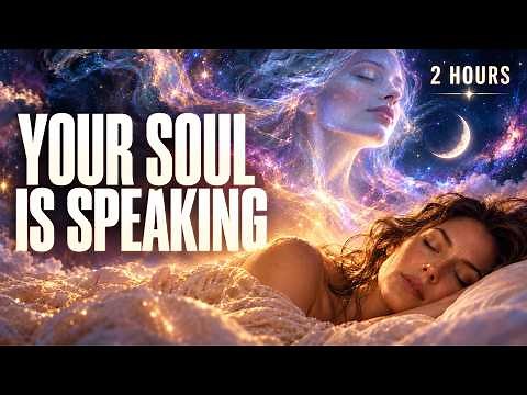 Psychic Spirit Guide Sleep Meditation + 2 Hours Binaural Deep Sleep Music