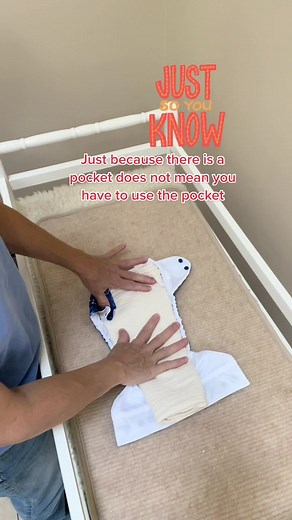 Alternative Ways to Use Pocket Diapers with Cloth-eez Organic Muslin One-Size Flat