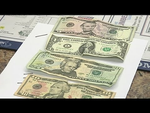 How to spot counterfeit money