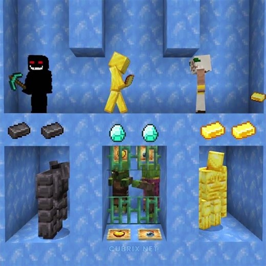HELP God Form Gold Man & Reaper Hogalala #herobrine #shorts