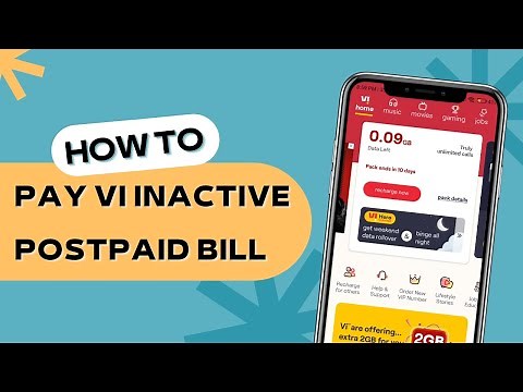 Step-by-Step Guide: How to Pay Your Inactive Postpaid Bill on Vi (Vodafone Idea)?
