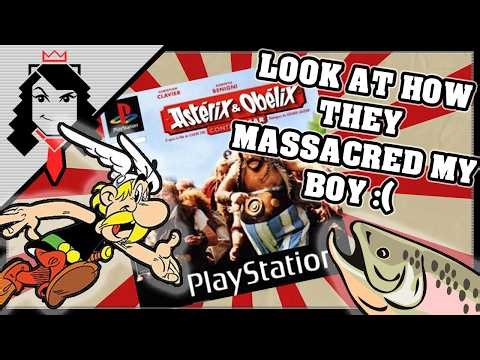 WORST PS1 GAME EVER? Asterix Has a Difficult Time