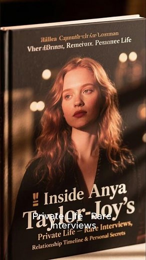 Inside Anya Taylor-Joy’s Private World 🌟 Rare Interviews, Love Life & Untold Stories
