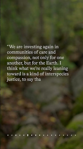 Practical Reverence – A Conversation with Robin Wall Kimmerer