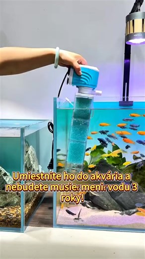 🐠 Akváriový filter všetko v jednom! Jedna jednotka vytvára vlny, okysličuje a čistí vodu – rovnaký model, aký sa používa vo východoeurópskych akváriách! 💧 Rýchlo absorbuje odpad a nečistoty a je vybavený najmodernejšou technológiou, ktorá eliminuje potrebu výmeny vody až na tri roky! 🌀 Možno pripojiť k vodovodnému potrubiu pre elektrický výmenník vody; umožňuje pridanie filtračného média. Čisti vodu a podporuje cirkuláciu. Časovo obmedzená akcia! Udržujte svoje akvárium krištáľovo čisté! Klik
