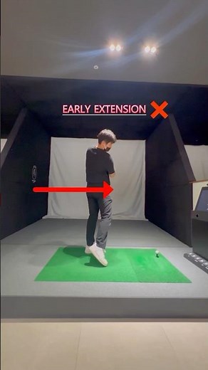 배치기 없는 스윙! 30초 골반 회전 훈련법Hip Rotation Drill to Fix Early Extension in Your Golf Swing