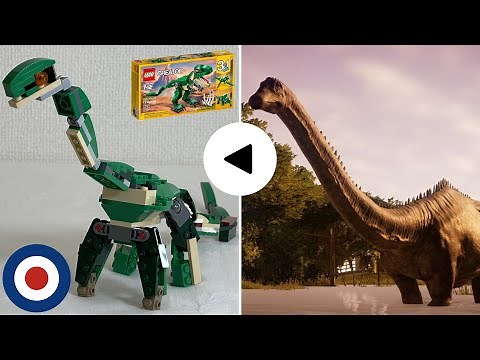 LEGO Creator 31058 Alternative build tutorial Diplodocus、レゴクリエイター31058をディプロドクスに組み替え