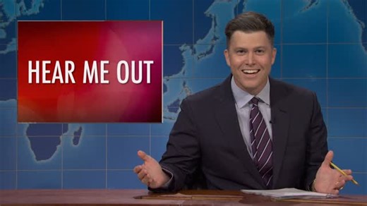 Colin Jost on Instagram: "I didn’t get to rehearse this so when it started I had genuinely forgotten it was coming"
