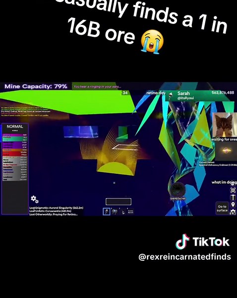 CorruxtVian (@rexreincarnatedfinds) - Rex Reincarnated Rare Ore Reactions & Tutorials