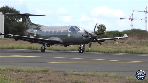 1.4K views · 51 reactions | Malta International Airshow 2025, 29th September, departures day - Irish Air Corps Pilatus PC-12/47E, 280, from 104 Squadron (Aviation MT) | Aviation MT | Facebook