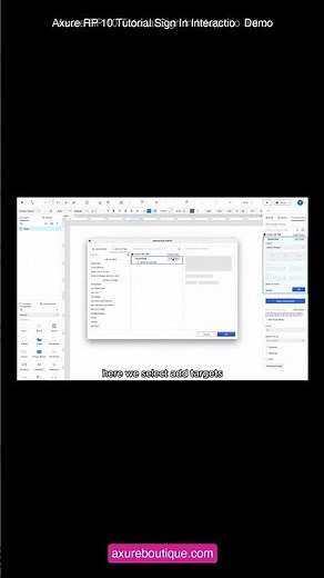 Axure RP 10 Tutorial Sign In Interactio Demo