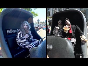 Haunted Mansion Doom Buggy Ride & Picking Up a Hitchhiking Ghost at Comic-Con 2023