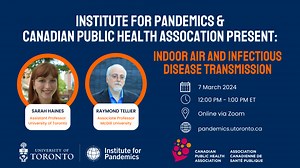Indoor air and infectious disease transmission | Institute of Health Emergencies and Pandemics