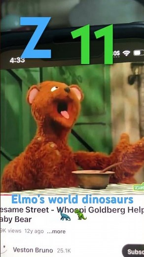 Z 11 Elmo’s world dinosaurs 🦕 🦖