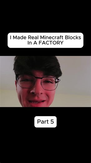 Creating Real Minecraft Blocks in a Factory