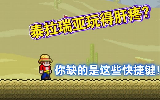 盘点泰拉瑞亚那些快捷键（萌新向）