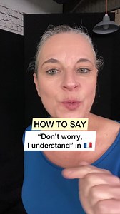 Want to know how to say 'don't worry, I understand' in French? Read below 👇 ______________ Ne t'inquiète pas, je comprends. However, you are more likely going to hear: T'inquiète, j'comprends. ________________ Learn French online, the fun way! 🇫🇷 Lessons by #learnfrenchwithalexa Bisou Bisou 💋 _______ Check the link in bio to get started today! #FrenchTok #Frenchphrasesforbeginners #studyfrenchwithme #Frenchclass