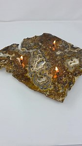 Black Onyx Rock Candle: Three-flame Natural Stone Oil Lamp - Etsy