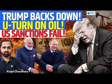 US U-Turn on Russian Oil | Sanctions Fail - Waiver Extended | Kinjal