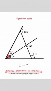 30K views · 130 reactions | #angle #parallellines #geometry #maths #basics #fundamentals #math #fbreelsvideo #sharingiscaring #satmath #satexam #SATPrep #mathtutorial #LETEXAM #exams #reviewer #algebratutor #mathreview #boardexams #mritunjaylectures | Mritunjay Lectures | Facebook