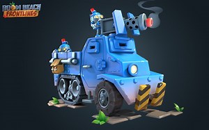 3DMAX游戏建模：从box开始制作场景模型“卡车”模型建模