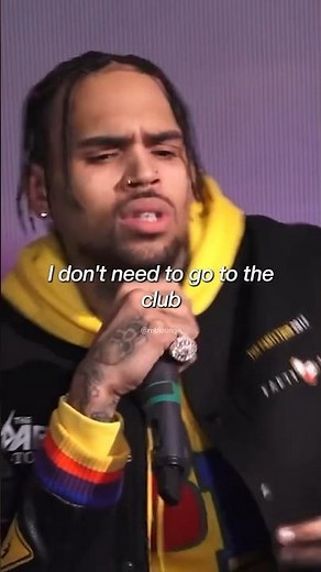 Chris Brown speaks about validation 👀