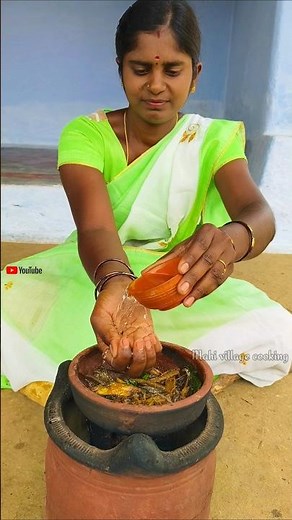 Pazaiya kali koolu with spicy dry fish #trending #shorts