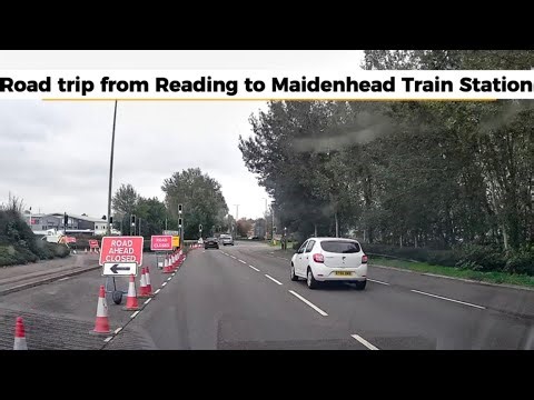 Commuter Route Drive: Reading to Maidenhead via M4 | Drive Around UK