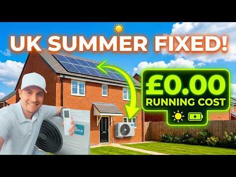 Why Every UK Home Needs AC (And How I Run My Heat Pump for FREE all summer)