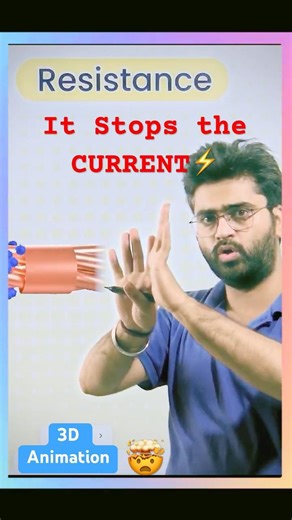 This Is Why Current Slows Down! ⚡ Resistance Explained