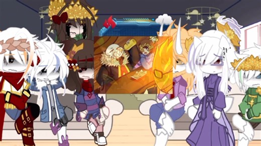 ★🌻Undertale🌼 React 🌻To ? /Frans/ undertale Classic au/( part 1/1 )/part 2?