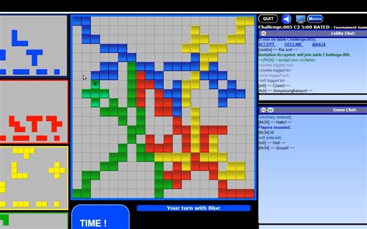 【blokus直播】再次意料中被虐，对手Frk