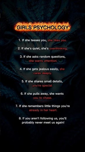 Girls Psychology Facts You Must Know | What Her Behavior Really Means