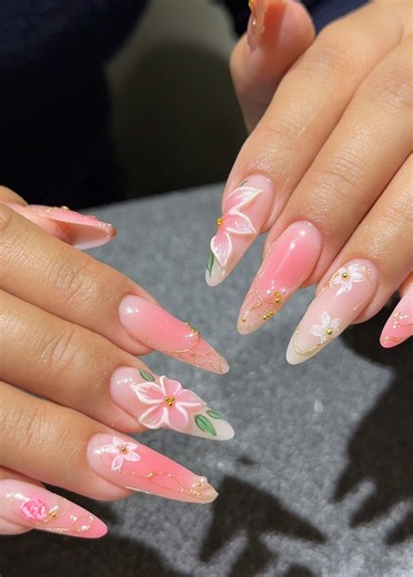 Stunning Floral Nail Art Tutorial