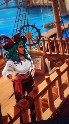 This took 210 hours,,, 💀💀 #art #artist #artwork #digitalart #procreate #pirate #pirateship #illustration #town #sun #drawing #illustrationart