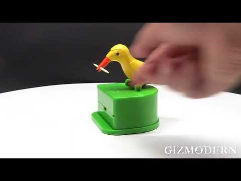 Cute Unique Bird Toothpick Dispenser, for Kitchen, Dining Table & Gift