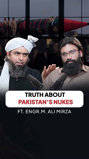Mirza drops a bomb about the bomb. You think nukes are a local achievement? Engineer says thank the West. Watch the complete podcast on my YouTube channel! Search ‘Talha Ahad Podcast’ on YouTube, Spotify, or wherever you like to listen to your podcasts. #talhaahad #talhaahadpodcast #pakistan #podcast #engineermuhammadalimirza #engineermirza #islam #scholar #imrankhanpti #establishment #religion #politics | Talha Ahad