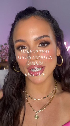 Makeup That Looks Good on Camera vs. Makeup for Real Life
