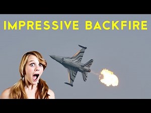 Afterburner Failure 💥 (Jet Engine Compressor Stall) Belgian Air Force F-16 at Zeltweg AirPower 2016