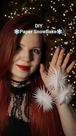 ❄️DIY paper snowflakes ❄️Make Easy winter decor - part 2 #christmas #papercraft #snowflakes snowfl