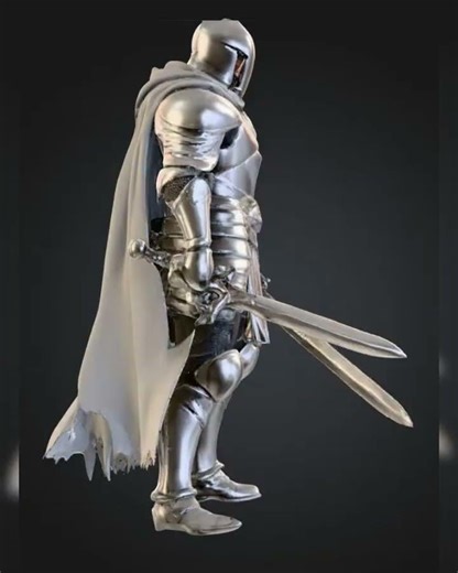 Dual Sword Fighters Miniatures STL Pack – 28mm RPG Models