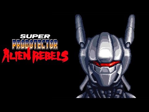Super Probotector - Alien Rebels SNES/1992 "Contra Anniversary Collection" (Полное прохождение)