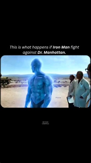 𝐕𝐈𝐑𝐀𝐋𝐌𝐎𝐌𝐍𝐓 📸 on Instagram: "Dr. Manhattan is a being far beyond human limits someone who can bend time, matter, energy, and reality itself with nothing more than his will. But his greatest power isn’t his mind… it’s his loneliness. The moment he was transformed, he stopped being a man and became something godlike. And in that same moment, he began drifting away from human emotion. • He feels no anger, • no fear, • no worry only a calm, empty awareness that understands everything… yet 