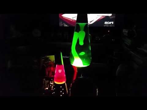 27" Grande Lava Lamp (Blue liquid/Yellow wax)