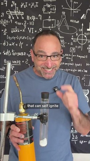Flaming Gummy Bear Chemistry Demo