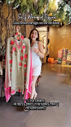 aisha_creations1995 | ✨ BOOK YOURS NOW 🌸🌸 CATEGORY – TISSUE COLLECTIONS Product Code: AE021010100250 NEW DESIGNER CUTWORK COLLECTION EXCLUSIVELY AVAILABLE AT... | Instagram