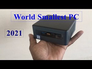 World Smallest PC Unboxing 2021 | Core i3 4GB 1TB 16 GB Optane