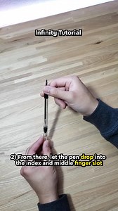 INFINITY Pen Spinning Tutorial In Depth ♾️ #reels | Ophelia Bowen