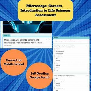 Google Assessment-Microscope, Life Science Careers, Introduction to Life Science