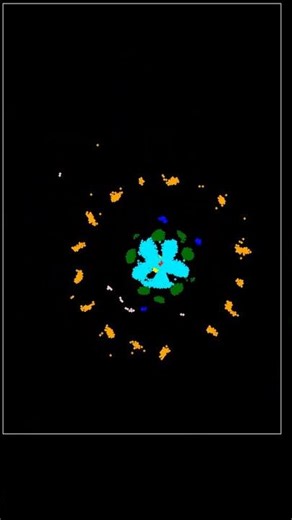 Fast and volatile #simulation #cellular #mathematics #physics #beautiful #evolution